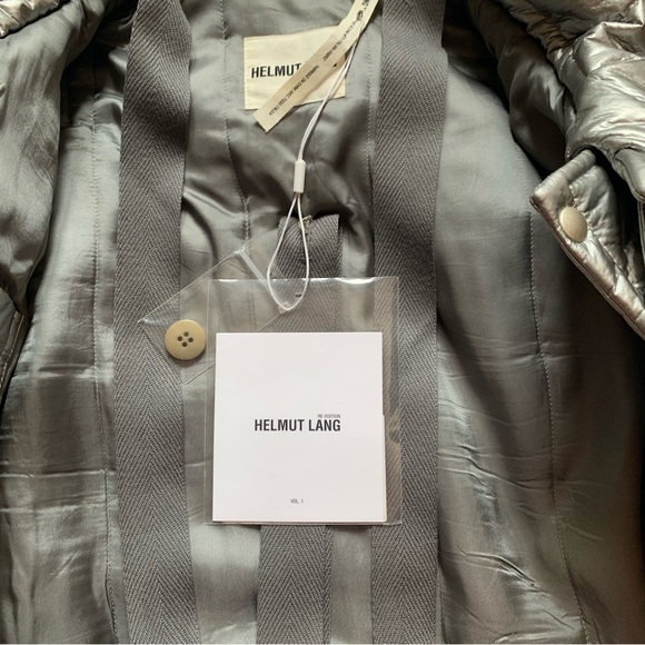 HELMUT LANG Silver Astro Jacket | Size XS - Picture 4 of 10